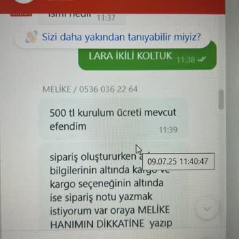 Siparişim Teslim Edilmedi, Kurulumda Sorun Yaşadım
