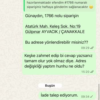 Siparişim Gönderilmedi, İletişim Kurulamıyor: Mağduriyetimin Giderilmesini Talep Ediyorum