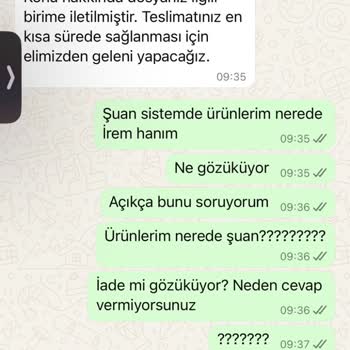 Zara Teslimat Gecikmesi Ve Müşteri Hizmetlerinde Büyük Hayal Kırıklığı