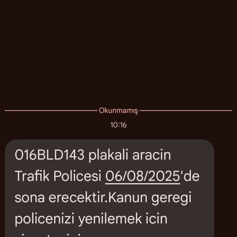 Güvence Hesabında Araç Kaydı Olmaması Ve Sorumluluk Reddi