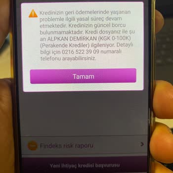 Kapanan Kredi Borçlarım Hala Sistemde Görünüyor, Sorunum Çözülmüyor