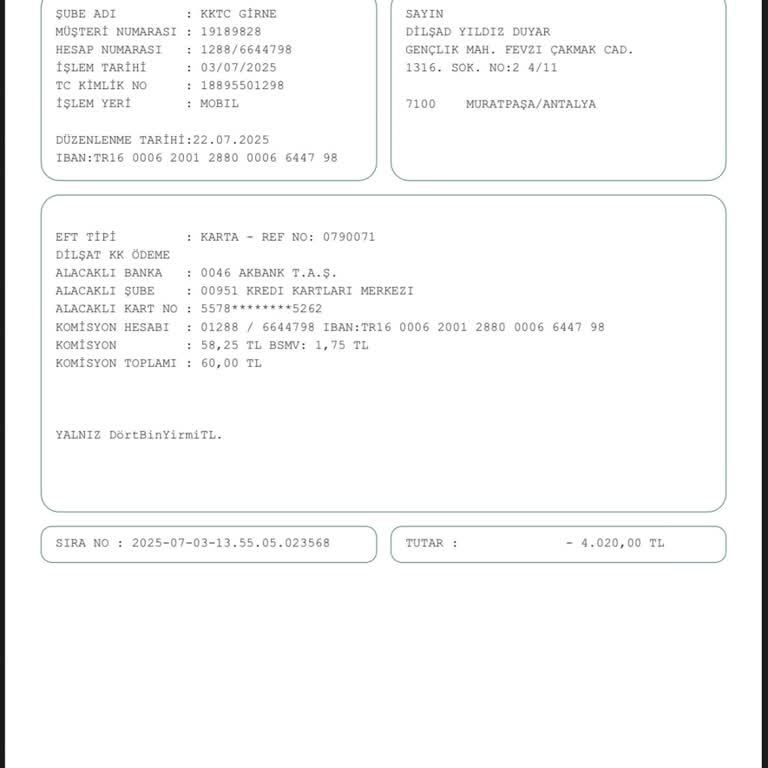 Erken Yapılan Kredi Kartı Ödemesine Rağmen Yeniden Borç Çıkması Ve Sorunun Çözülememesi