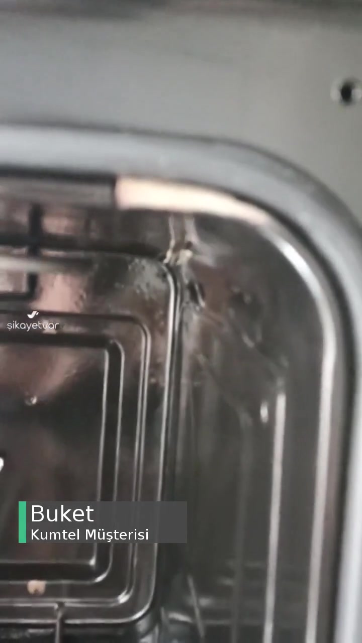 Kumtel Yeni Aldığım Ankastre Fırında Dökülmeler Oluyor Değişim Talep Ediyorum videonun kapak resmi