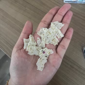 Tarhanadan Çıkan Pembe Plastik Parçalar Nedeniyle Hayal Kırıklığı Yaşadım