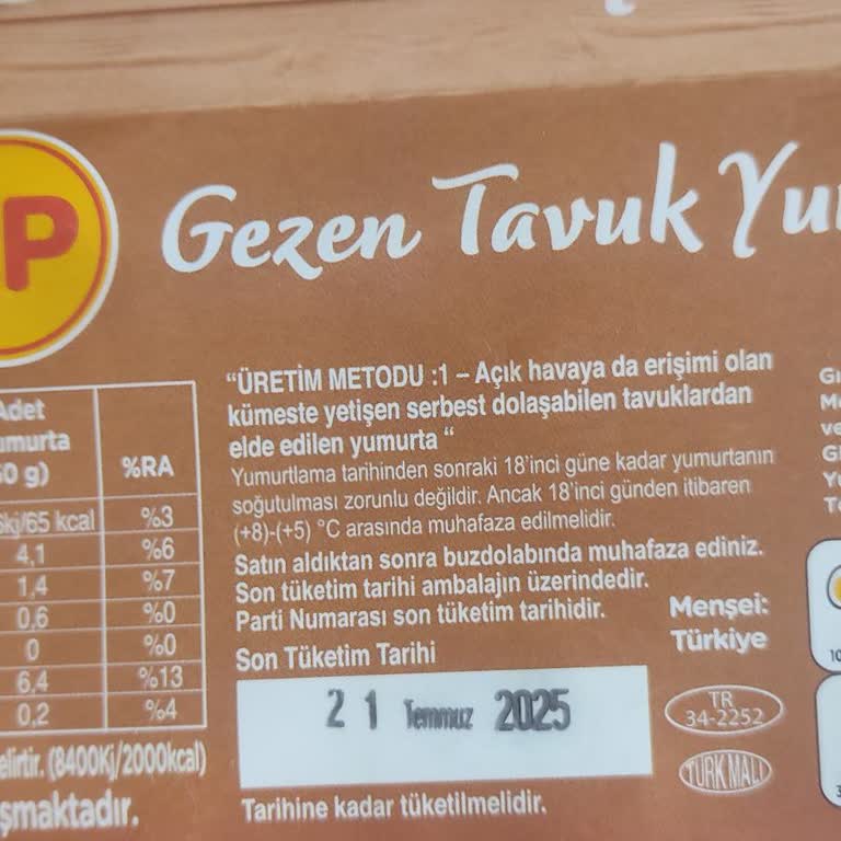 Son Kullanma Tarihi Geçmiş Ürün Ve Yetersiz Çözüm