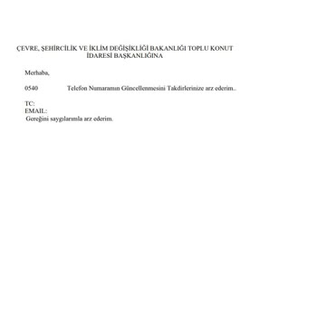 TOKİ Telefon Numarası Güncelleme Sorunu Çözülmüyor