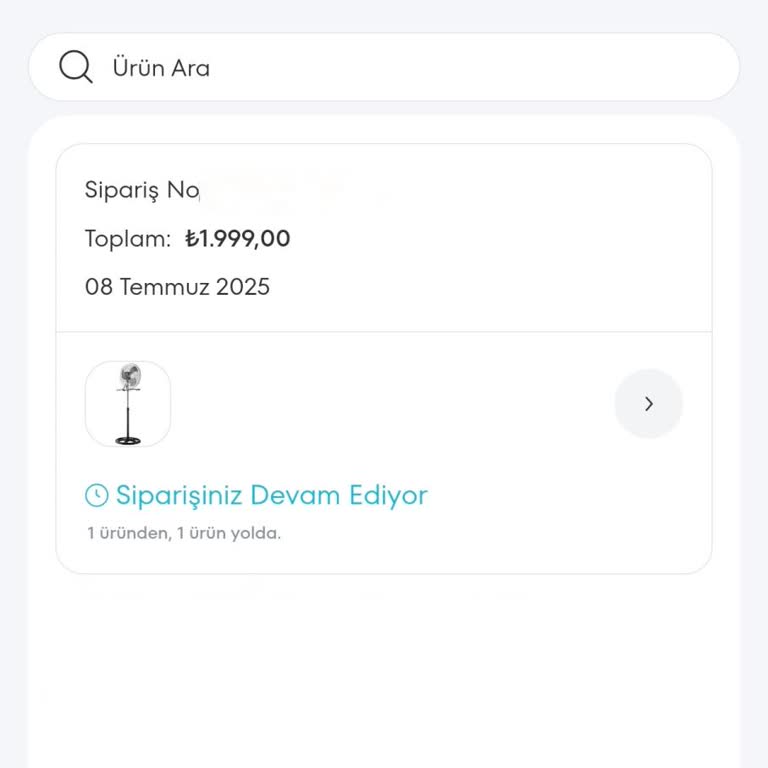 A101'den Alınan Vantilatörün İadesi Ve Para İadesi Sürecinde Yaşanan Sorun