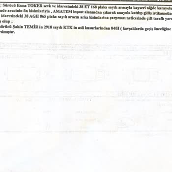 Haklı Olduğum Kazada Haksız Kusur Oranı Ve Mağduriyet