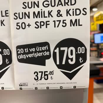 Aldığım Güneş Kreminin Ertesi Gün Fiyatı Yarıya Düştü