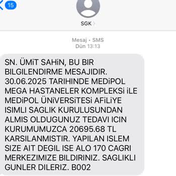 Hastane Aynı İşlem İçin Sigortadan Ve Benden Yüksek Ücret Aldı