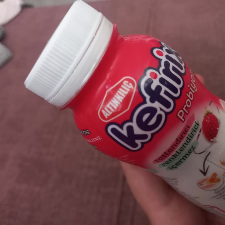 Altınkılıç Kefirix Çilekli Kefirde Alışılmadık Acı Ve Asitli Tat