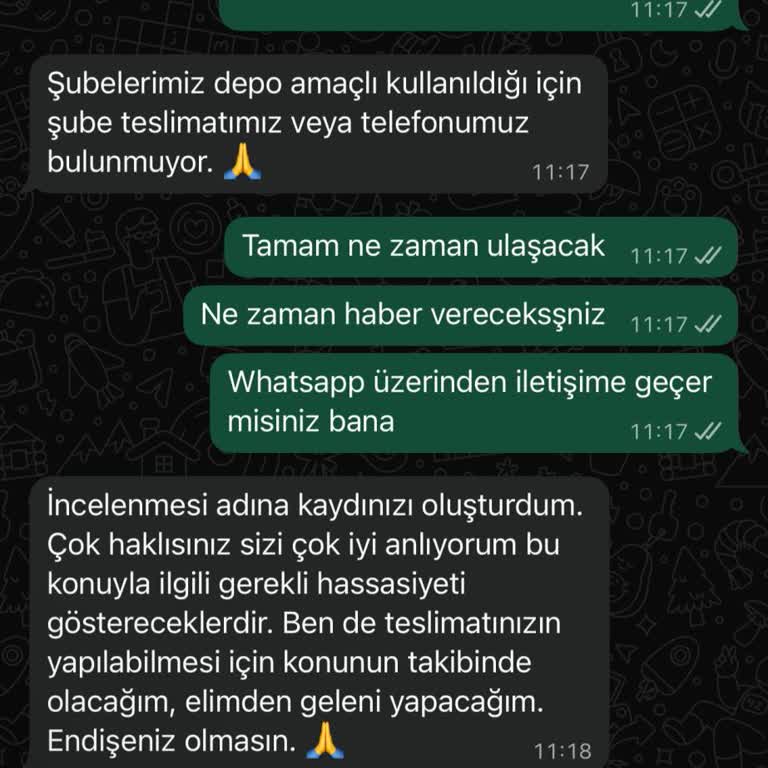 20 Gündür Teslim Edilmeyen Kargo Nedeniyle Gıda Ürünüm Bozuldu