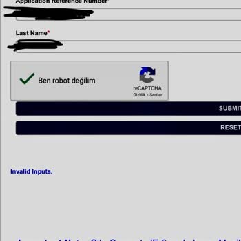 Başvuru Takibinde Robot Doğrulaması Kısır Döngüsü Mağduriyeti