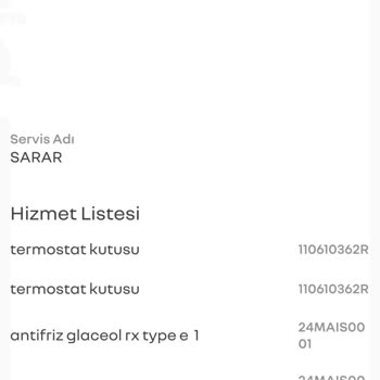 Garantiden Değişen Parçada Tekrar Arıza Ve Servis Mağduriyeti