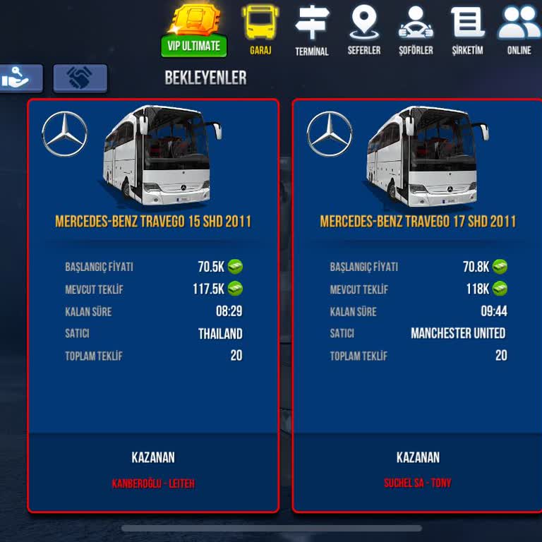 Oyun İçinde 2. El Otobüs Alımında Para İadesi Sorunu