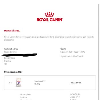 Siparişten Sonra Ürün Yok İletişim Yok Paramız Gitti Mi