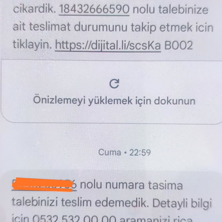 Kurye İle Sim Kart Teslimatı Yapılmadı, Yanıltıcı Mesajlar Gönderildi