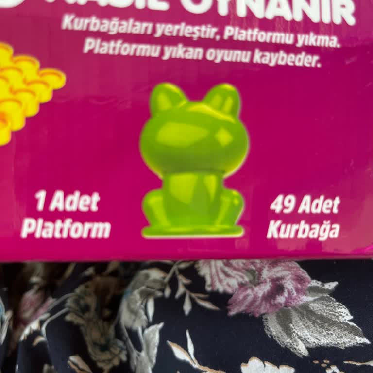 Moli Toys Kutu İçeriğinde 3 Kurbağa Eksik