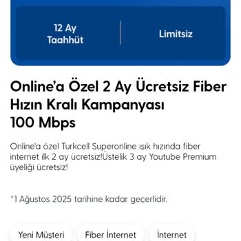 Ev İnternetinde Yüksek Fiyat Politikası ve Müşteri Memnuniyeti
