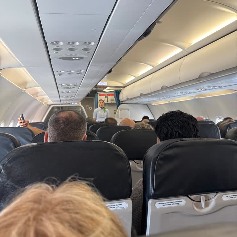 Uçağın Gecikmesi Ve Koltuk Dağılımındaki Sorunlar Yolculuğumuzu Olumsuz Etkiledi