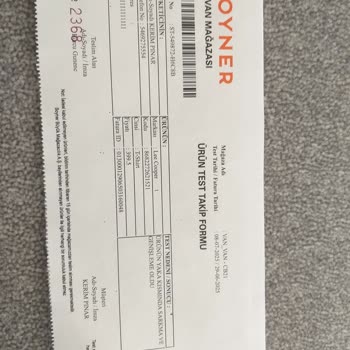 Boynerden Aldığım Tişörtte Yaka Deformasyonu Ve İnceleme Sürecinde Mağduriyet