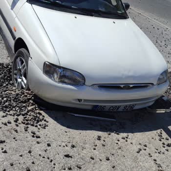 Yol Çalışması Nedeniyle Araç Zarar Gördü, Mağduriyetimin Giderilmesini İstiyorum