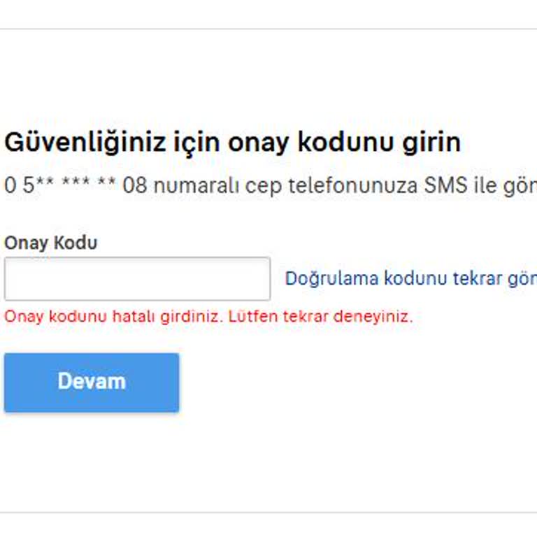 Eski Telefon Numarası Nedeniyle Hesabıma Erişemiyorum, Destek Alamıyorum