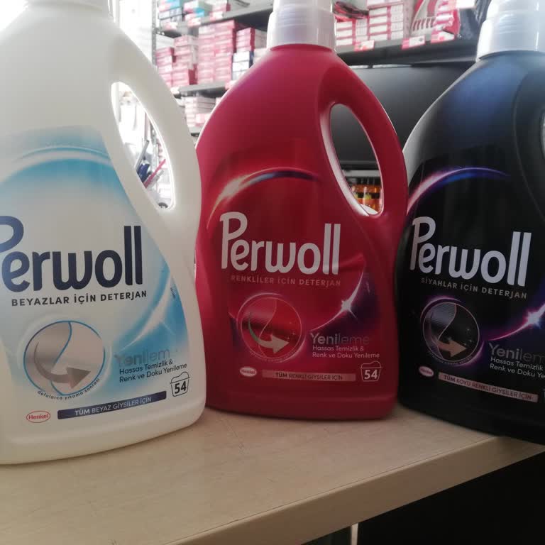 Perwoll Deterjanlarının Sahtesiyle Karşılaştım Müşteri Hizmetleri Yanıt Vermiyor