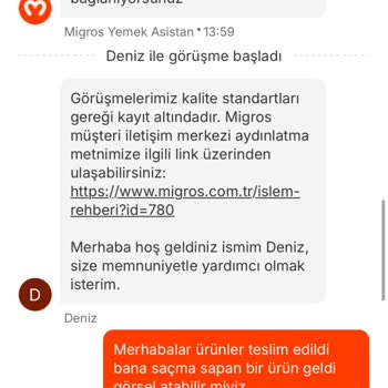 Migros Sanal Market Ve Burger King'den Bozuk Ürün Ve İade Sorunu