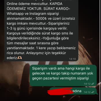 Abuello Siparişim Ortada Yok İletişim Sıfır
