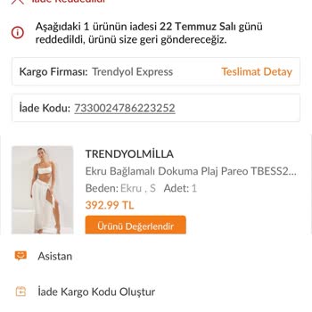 İade Edilen Ürün Kayboldu, Paramı Alamıyorum