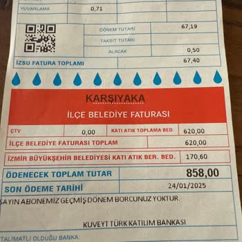 Karşıyaka Belediyesi'nden Haksız Katı Atık Bedeli Talebi