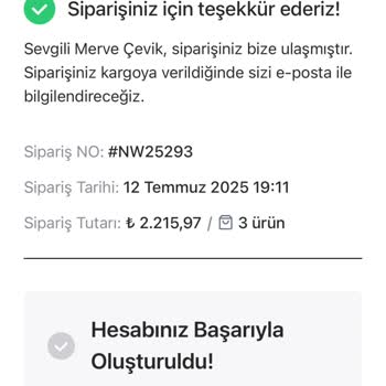Yanlış Ürün Gönderimi Ve Kalitesiz Ürün Nedeniyle Mağduriyet