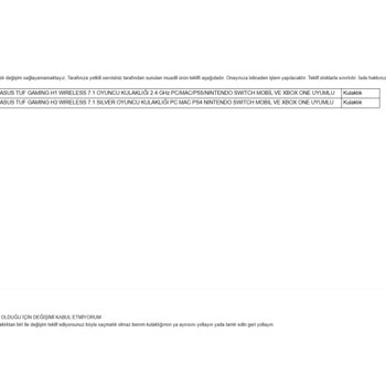 Kulaklığımın Garanti Sürecinde Alt Seviye Ürünle Değişim Teklifi