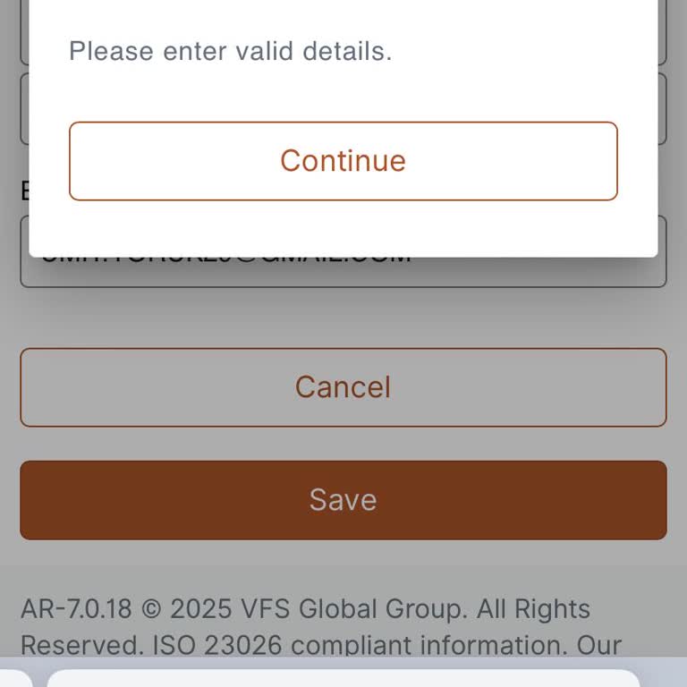 VFS Global Litvanya Randevu Vermiyor Bilgilerim Doğru Olmasına Rağmen İşlem Yapılamıyor