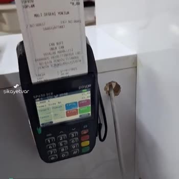 Paygo SP630ECR Yazar Kasa Pos Cihazı Şikayeti!