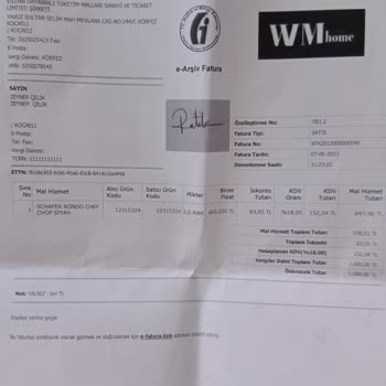 Schafer Mutfak Robotunda Sürekli Arıza Ve Yetersiz Teknik Servis Desteği