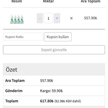 Satın Aldığım Sıvı Sabun Beklentimi Karşılamadı, Güvenim Sarsıldı