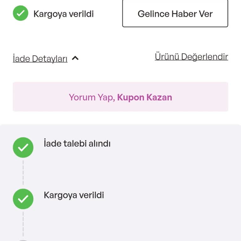 İade Sürecinde Yaşanan Gecikme Ve İletişimsizlik Hayal Kırıklığı Yarattı