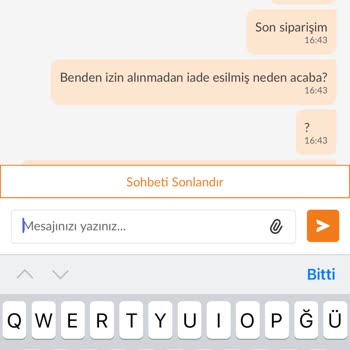 Siparişim Gerekçesiz İptal Edildi, Mağdur Edildim