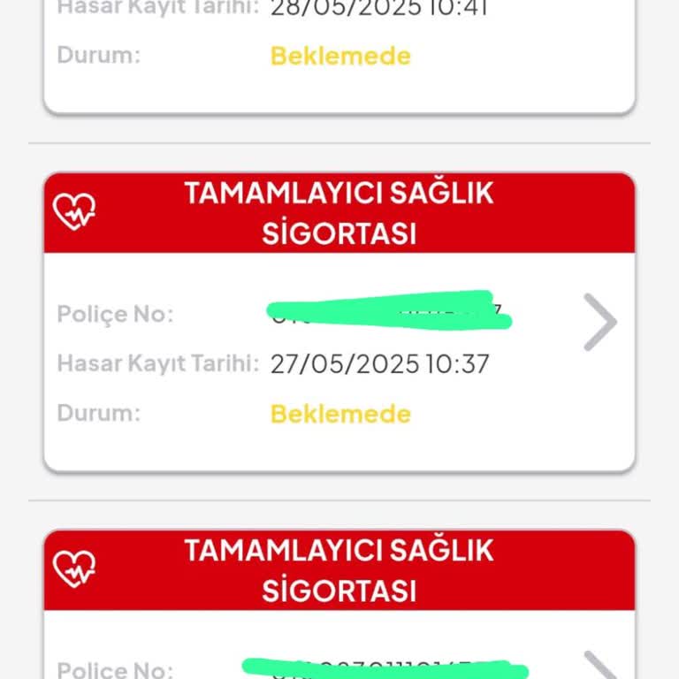 Ameliyat Masraflarım İçin Acnturk Sigorta'dan Geri Dönüş Alamıyorum, Mağdur Edildim