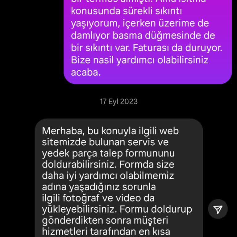 Stanley Termosun Bozuk Basma Düğmesi Ve Yetersiz Sıcak Tutma Sorunu