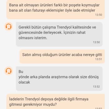 Yanlış Ürün İadesi Ve Çözülmeyen Mağduriyet: Trendyol Destek Sürecinde Tekrarlayan Sorunlar
