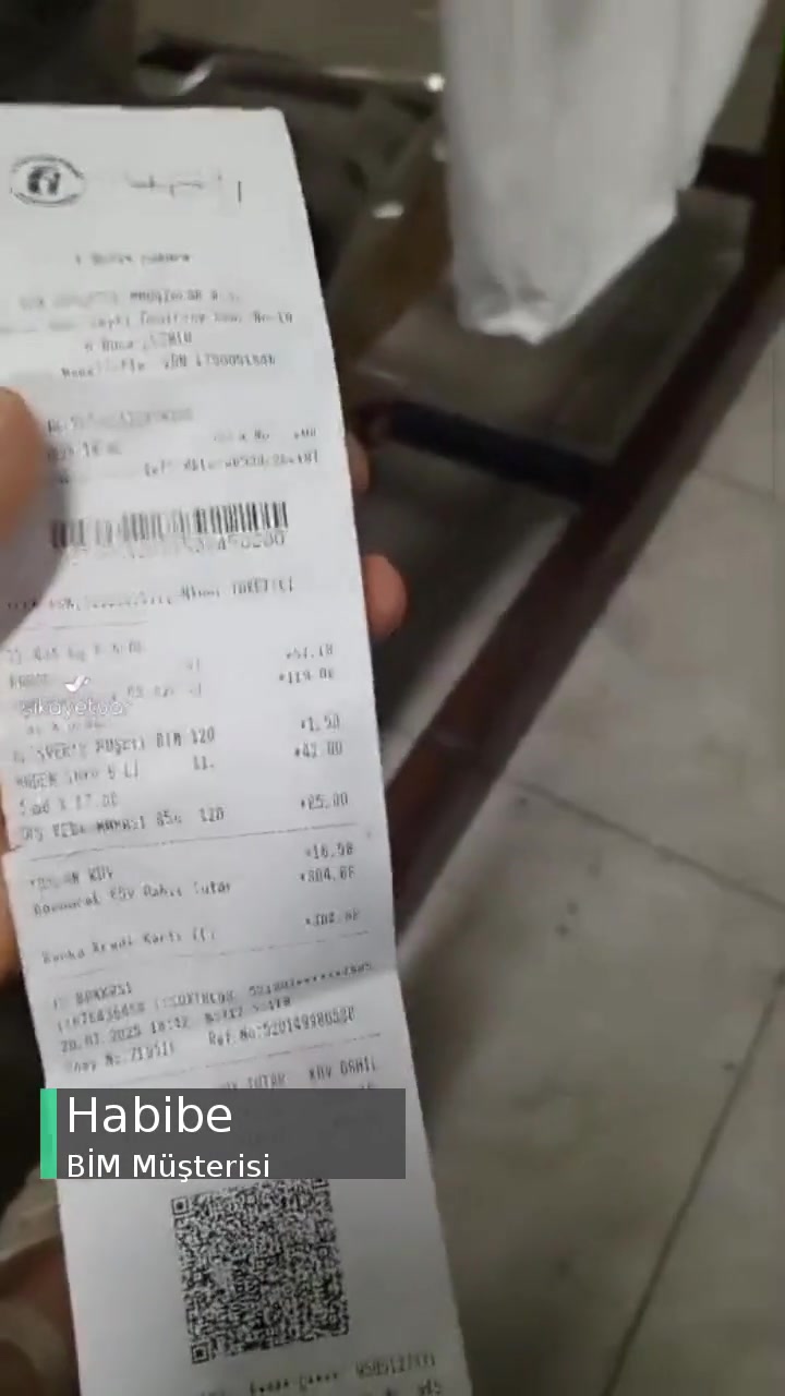 BİM Kasiyer İle Sorunum Var! videonun kapak resmi