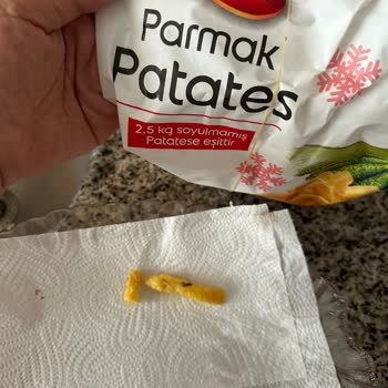 BİM Aldığım Patateslerde Tanımsız Maddelerle Karşılaştım Açıklama Bekliyorum