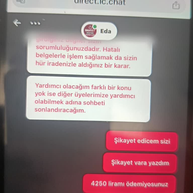Mavibet'te 4250 TL Ödeme Sorunu Ve Destek Eksikliği