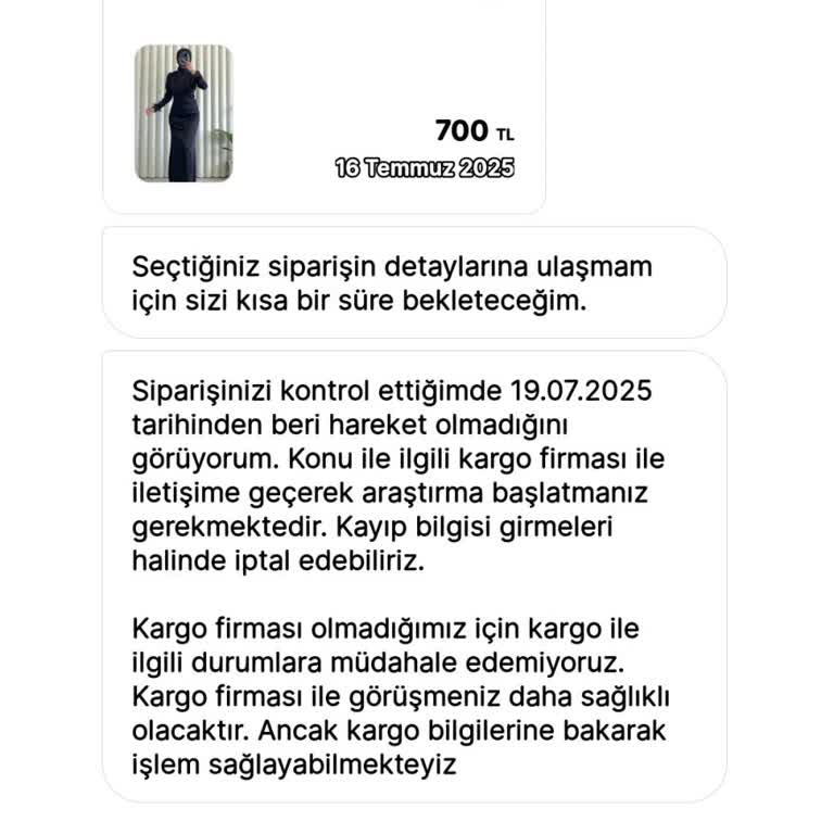 Kargom Kayboldu, Ne Gardrops Ne Kargo Şirketi Çözüm Sunmuyor