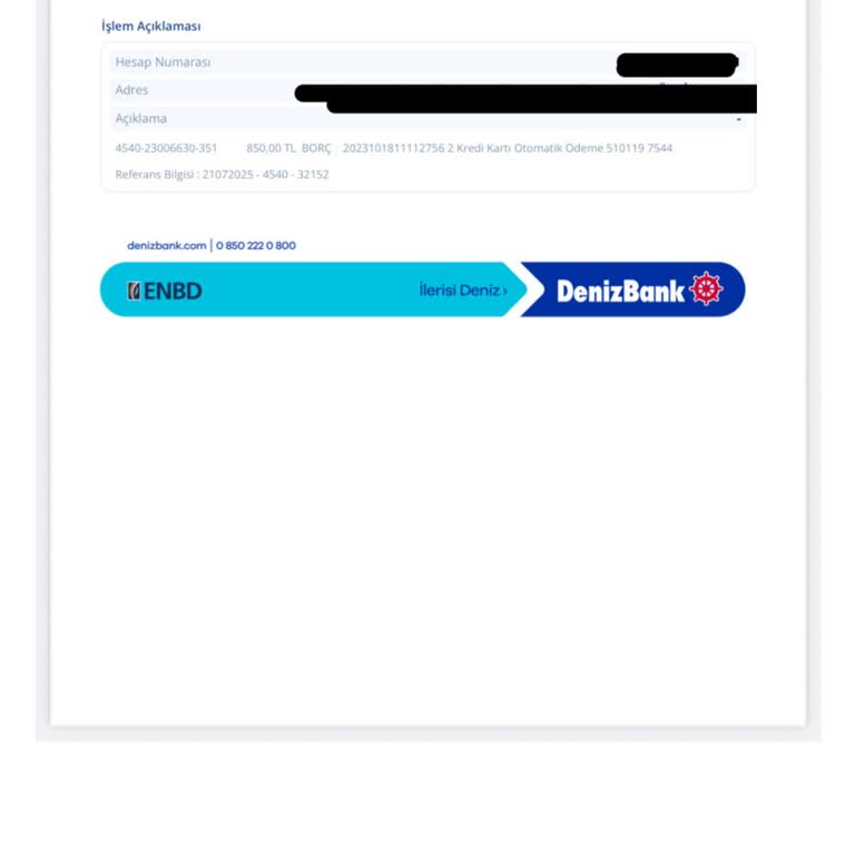 Teslim Alınmayan Kredi Kartı İçin Haksız 850 TL Aidat Kesintisi