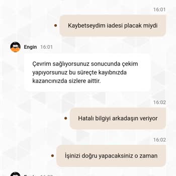 Kazanç Engelleniyor, Param Geri Verilmiyor!