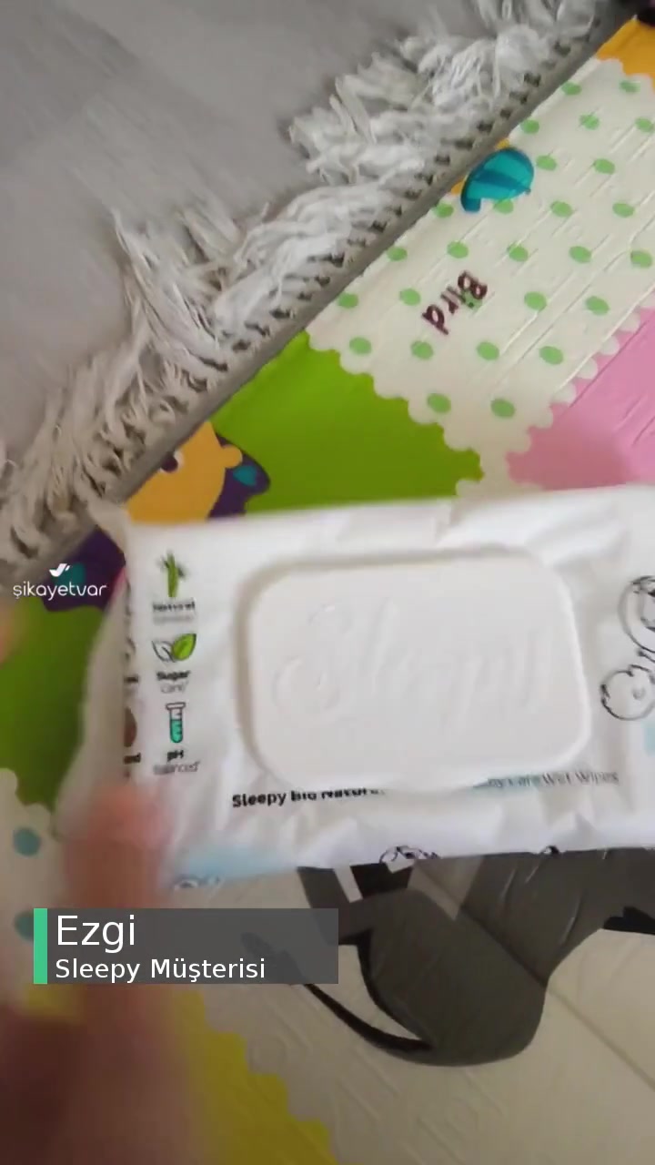 Sleepy Bio Natural Islak Mendil Küflü Geldi videonun kapak resmi